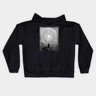 Gustave Doré - Dante and Beatrice See God Kids Hoodie